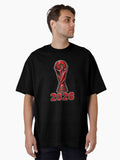 Morocco Football Cup 2026 Trophy Oversized T-Shirt