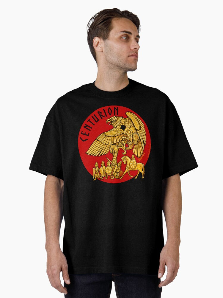 Centurion Graphic Oversized T-shirt | Trendy Graphic Tee | Casual Unisex T-shirt