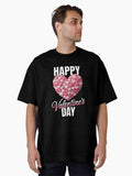 happy valentine day Oversized Shirt T Shirt Gift Ready
