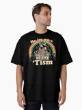 Be In Awe Of My 'Tism Meme Autistic Raccoon Autism Funny Oversized T-Shirt | Premium Unisex T-Shirt, Trending Graphic Tee