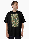 Green and Brown Camo Oversized T Shirt T Shirt Premium Quality Top Rated Design
