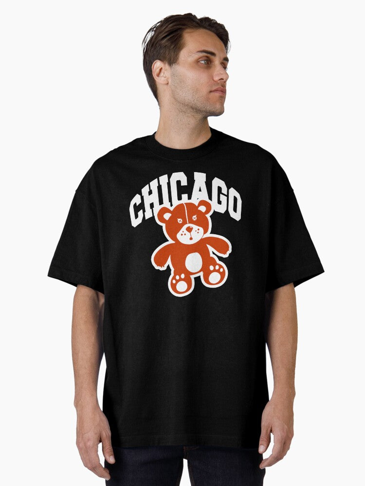 Funny City Bear Oversized T Shirt T Shirt Gift Ready
