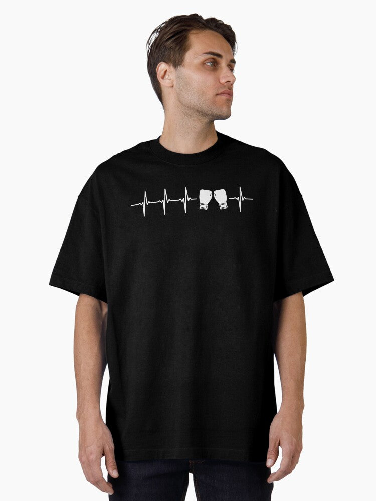 Boxing Related Gift Idea Oversized Shirt T Shirt Clean Design