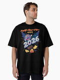 Happy New Year 2026 Celebrate in Style Oversized T Shirt T Shirt High Search Demand Best Seller Look