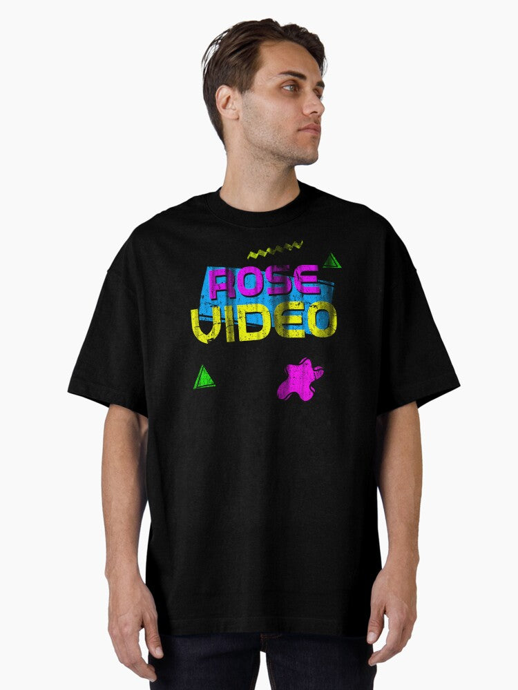 Rose Video Oversized T Shirt T Shirt Comfort Fit Modern Aesthetic