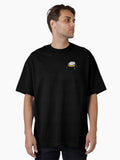 Lunar Lander - Retro Future Camper Oversized T-Shirt | Premium Unisex T-Shirt, Trending Graphic Tee