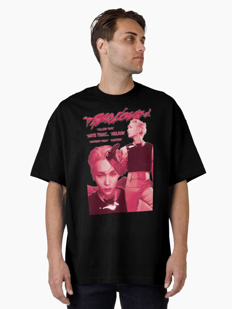 SHINee KEY KIM KIBUM - BAD LOVE MERCH Oversized T-Shirt | Premium Unisex T-Shirt, Trending Graphic Tee