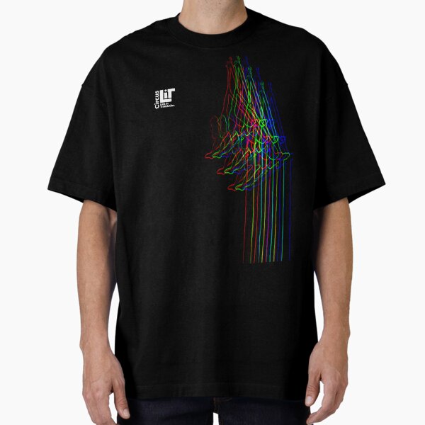 Dark Aerial Silk RGB Shift  Oversized T-Shirt for Sale by LiTCircus