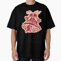 Lace Monster - Red Oversized T-Shirt for Sale by cmarazdv