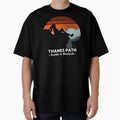 thames path Oversized T-Shirt for Sale by Sinovius