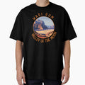Wadi Rum Jordan Retro Distressed Circle Oversized T-Shirt for Sale by KrisSidDesigns