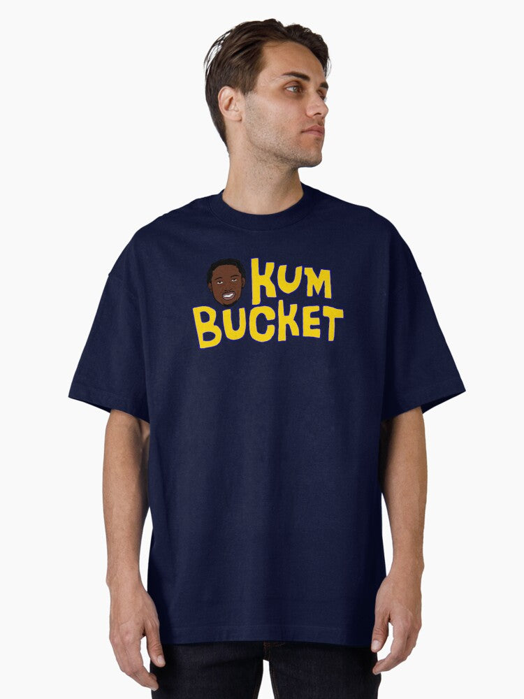 Kum Bucket Oversized T-shirt | Trendy Graphic Tee | Casual Unisex T-shirt