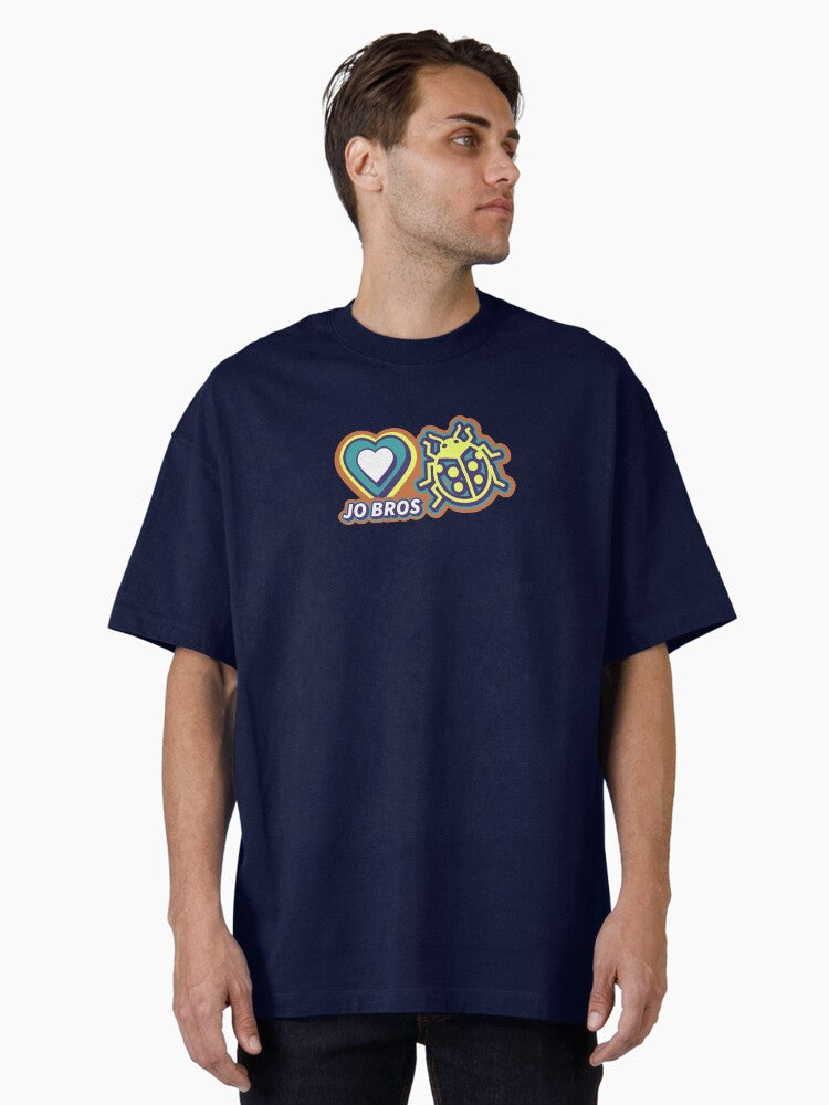 Love Bug Jonas Brothers Oversized T-Shirt T-Shirt | Trending Design | Great Gift Idea