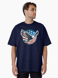 American Spirit Oversized Shirt T Shirt US Trend
