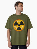 Radioactive Atomic Nuclear Energy Hazard Symbol Essential Shirt Oversized Shirt T Shirt Peace Message