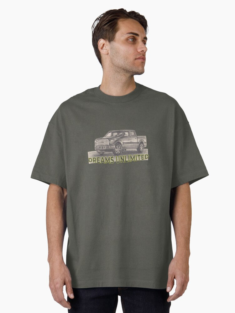 Copy of Dreams Unlimited V Oversized T Shirt T Shirt Premium Print Gift Ready