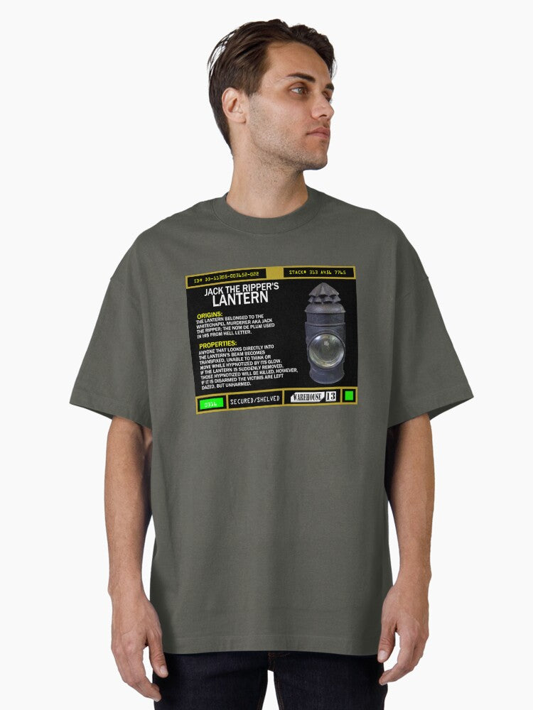 Jack The Rippers Lantern Oversized T Shirt