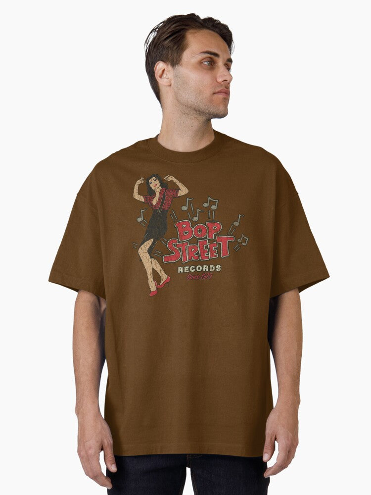 Bop Street Records 1979 Oversized T Shirt T Shirt Comfort Fit Gift Ready