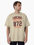 City Athletics 872 City Il For 872 Area Code Oversized T Shirt T Shirt Premium Print