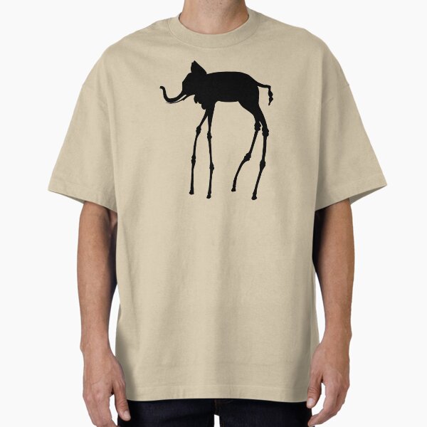Salvador Dali - Surrealist Elephant Oversized T-Shirt for Sale by Leopoldus