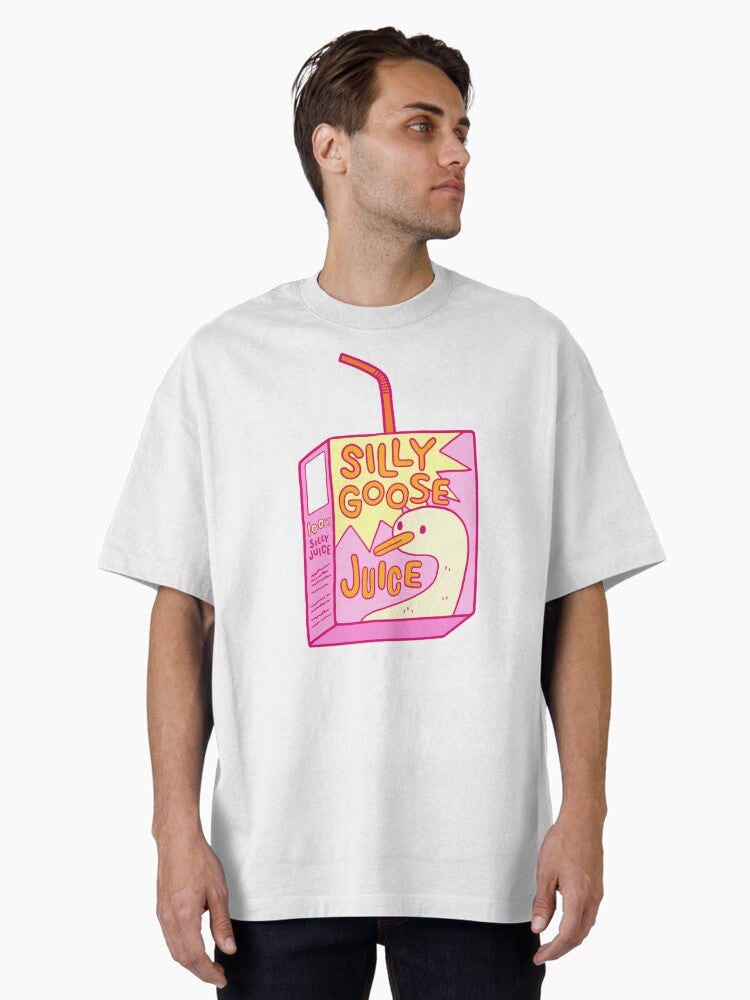 Silly Goose Juice Oversized T-Shirt | Premium Unisex T-Shirt, Trending Graphic Tee