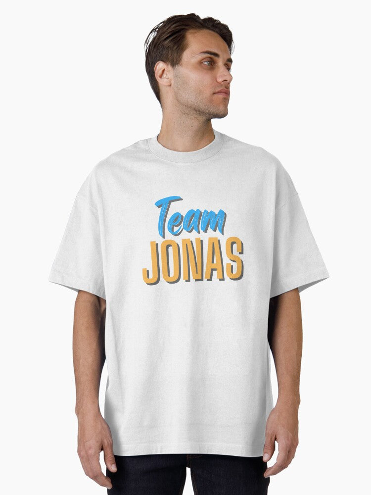 Team Jonas Oversized T-Shirt T-Shirt | Premium Graphic | Great Gift Idea
