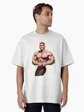 Muscular Guy Oversized T Shirt T Shirt Gift Ready