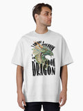 I m a Book Dragon Oversized T Shirt T Shirt Viral US Style Fan Favorite