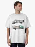 Farm Truck Oversized T Shirt T Shirt Clean Design
