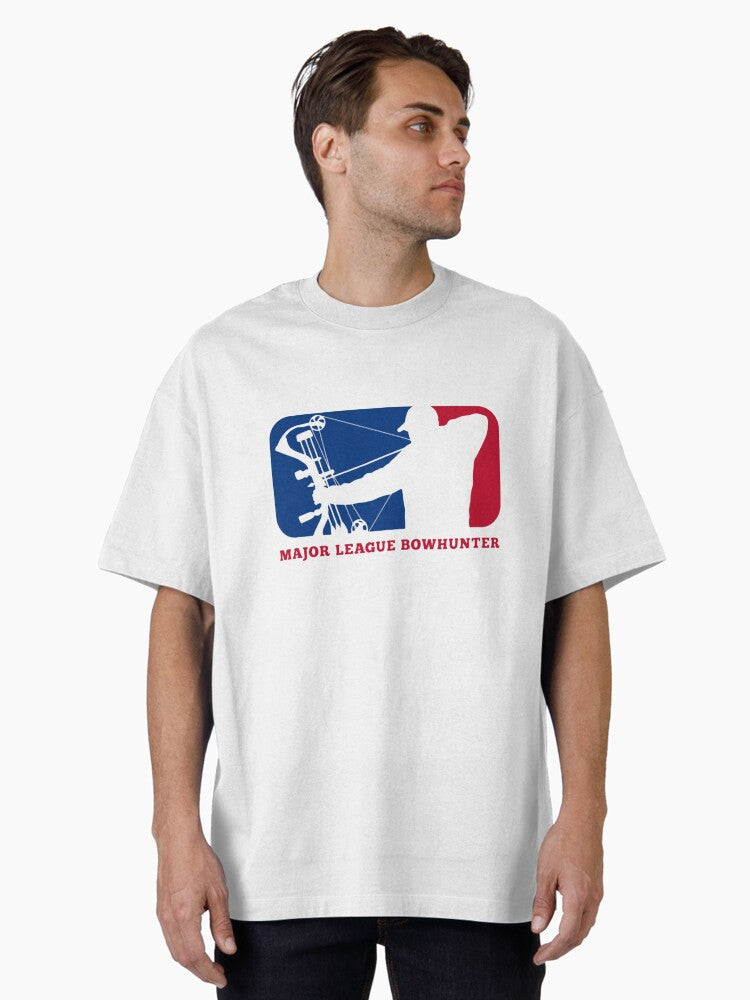 Major league bow hunter deer buck doe Oversized T Shirt T Shirt Aesthetic Fit Streetwear Essential
