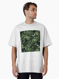 Forest Camo 12 seamless pattern Oversized T Shirt T Shirt Viral US Style Fan Favorite