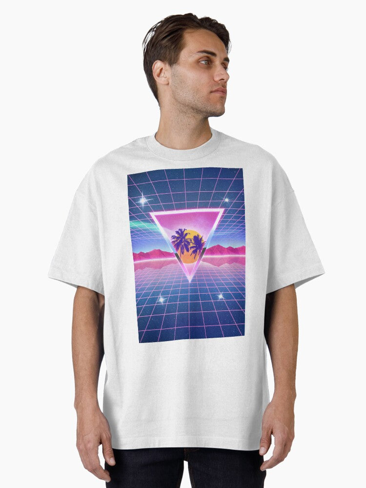 Electric Dreams Oversized T-Shirt | Premium Unisex T-Shirt, Trending Graphic Tee