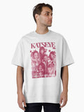 katseye pink collage - t-shirt Oversized T-Shirt