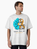 ADHD Awareness No One Walks Alone Tomorrow Needs You Oversized T-Shirt