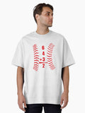 Funny Baseball Gift 6 4 3 2 baseball Double Play Oversized T Shirt T Shirt Trending US Best Seller Look