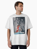 Dolphins of Saturn Oversized T-Shirt | Premium Unisex T-Shirt, Trending Graphic Tee