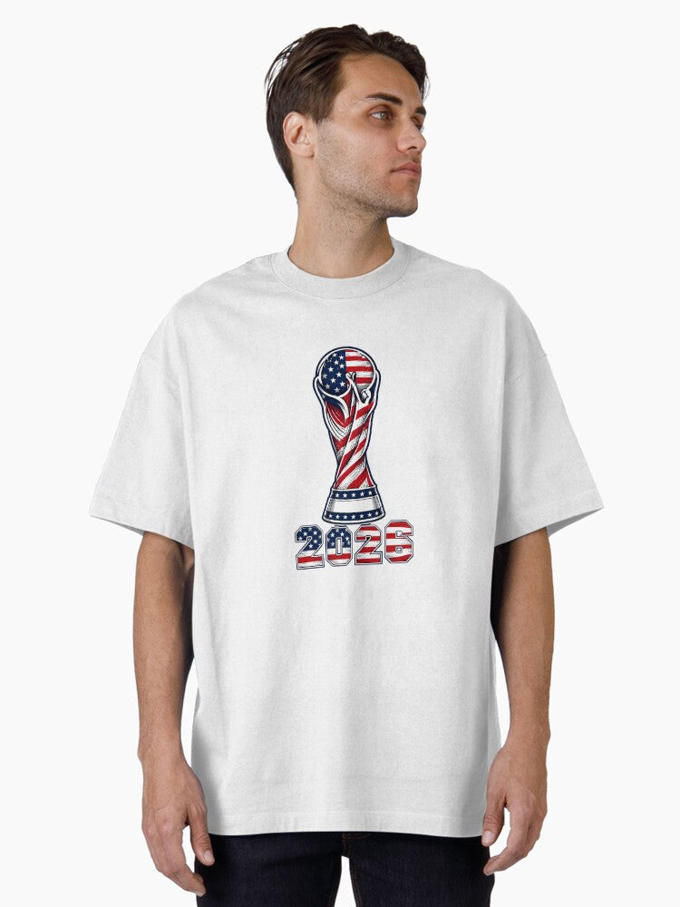USA Cup 2026 Trophy Oversized T-Shirt