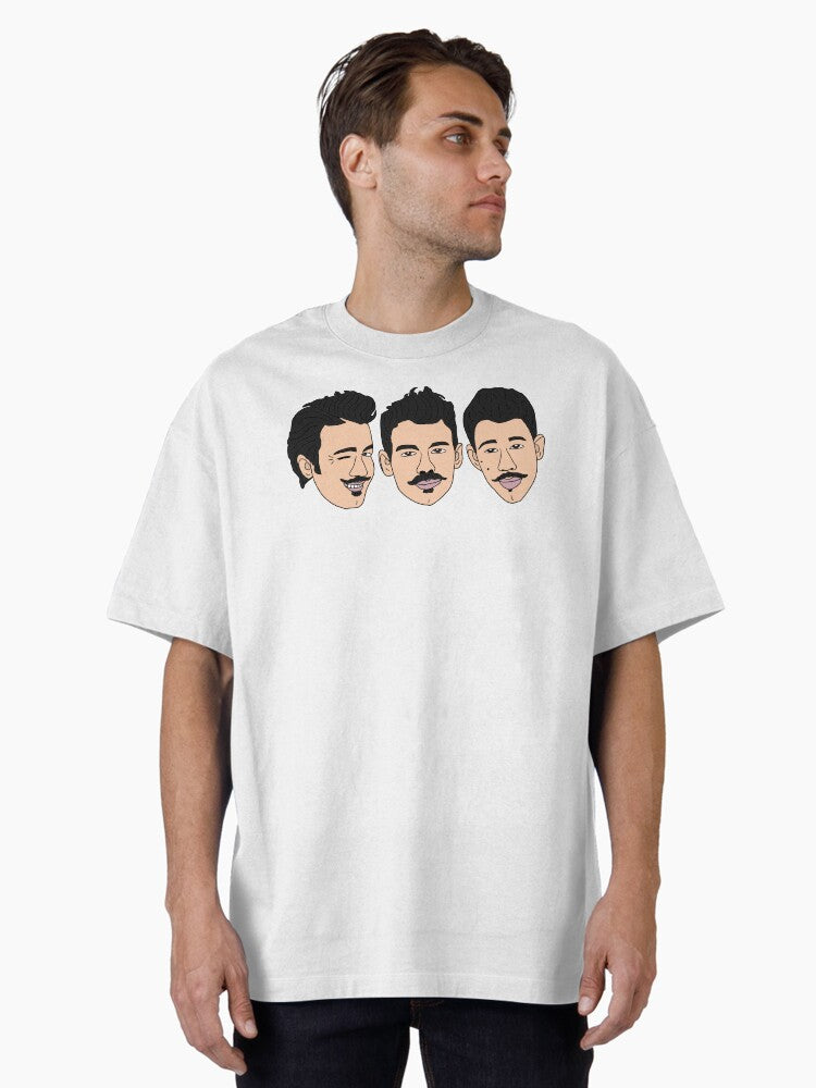 Jonas Brothers Oversized T-Shirt T-Shirt | Exclusive Edition | High Demand Item