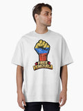 Venezuela Free Venezuela Support Oversized Shirt T Shirt Minimal Style