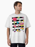 Retro Romantic patterns Valentines Day Patterns Valentines day 2022 Oversized Shirt T Shirt Gift Ready