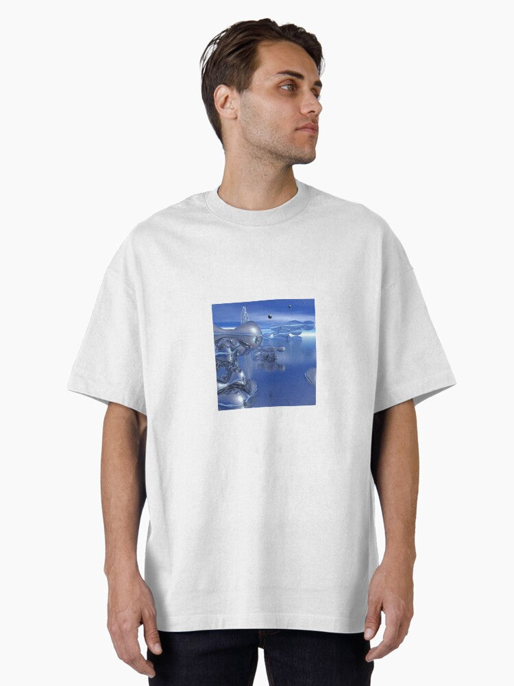 blue Oversized T-Shirt | Premium Unisex T-Shirt, Trending Graphic Tee