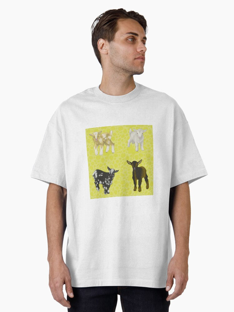 Baby Goats Pattern Yellow