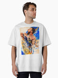 Steph Curry Warriors Oversized T-shirt | Premium Basketball Jersey | Fan Edition Apparel