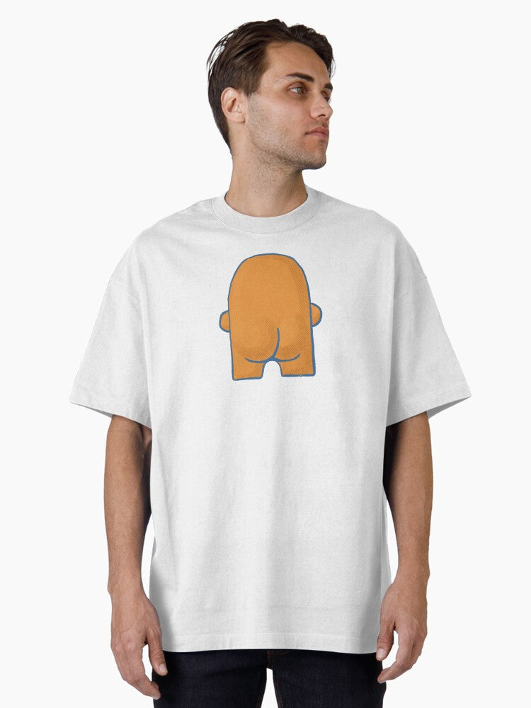 Back Half Peccy Oversized T Shirt