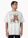 The Samurai Warrior Oversized T-shirt | Premium Basketball Jersey | Fan Edition Apparel
