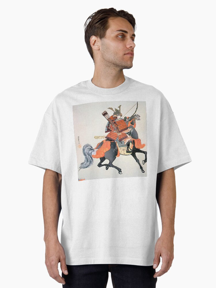 The Samurai Warrior Oversized T-shirt | Premium Basketball Jersey | Fan Edition Apparel