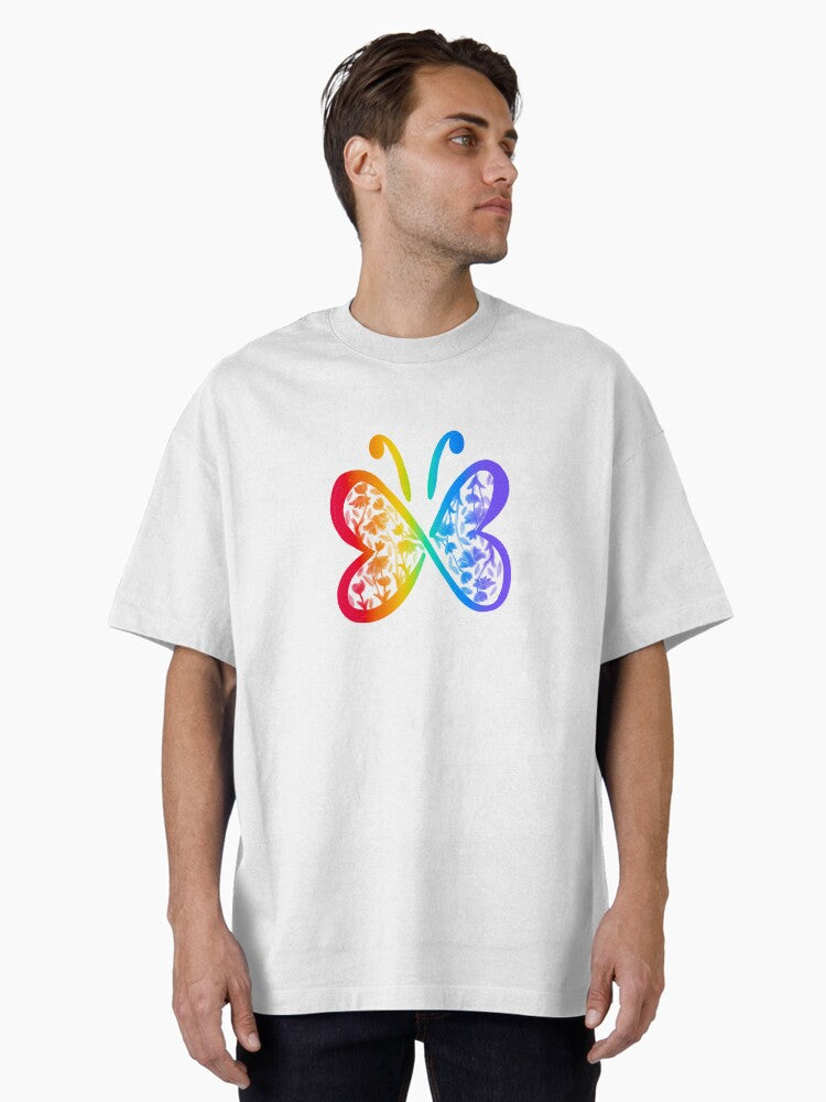 Neurodivergent Butterfly Oversized T-Shirt