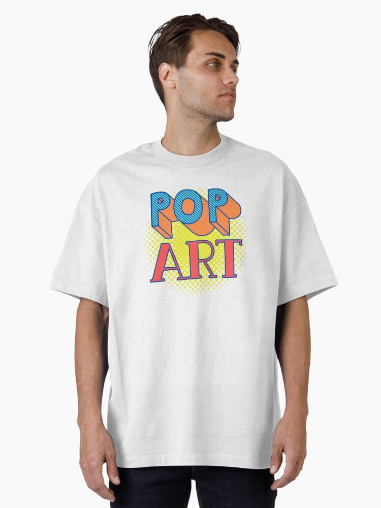 Pop art Oversized T Shirt T Shirt Streetwear Style Pop Art Style