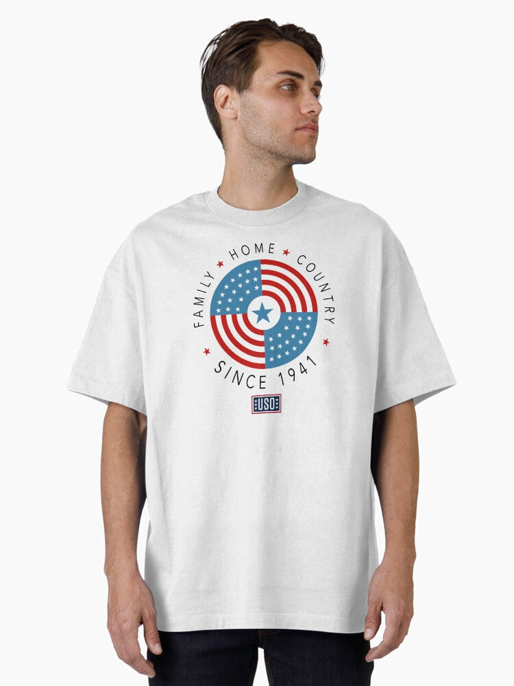 2021 USO Oversized Shirt T Shirt US Trend