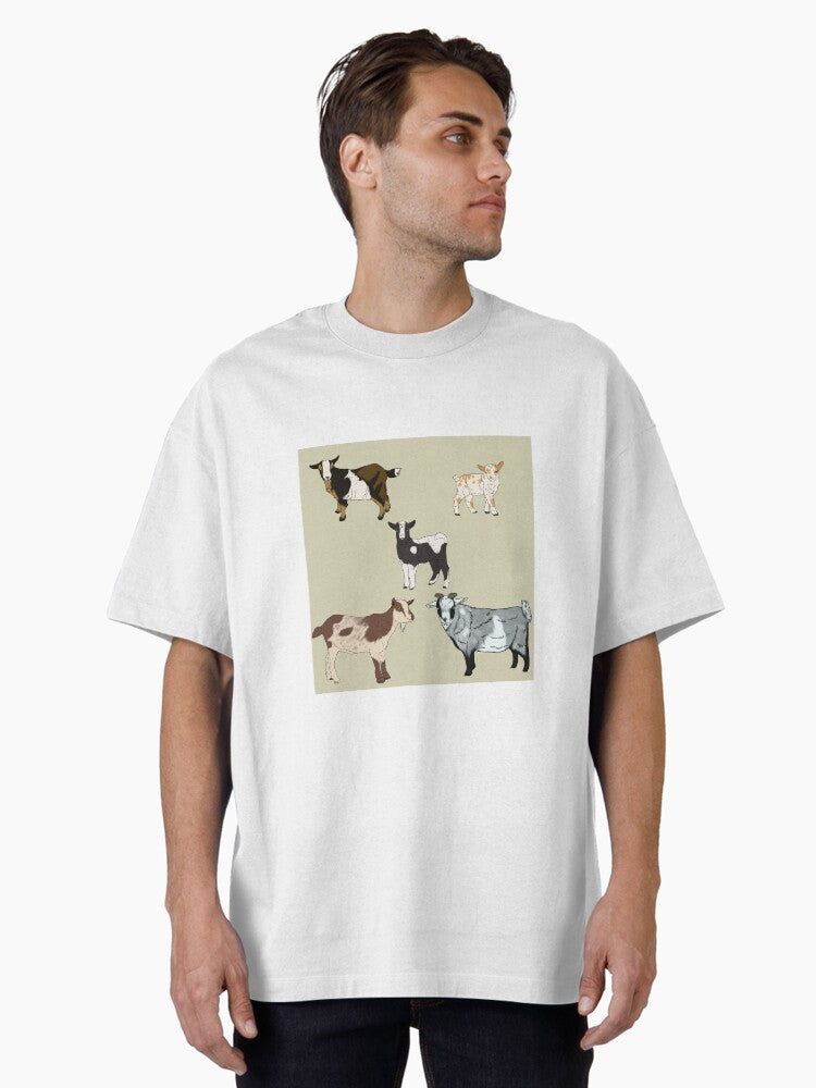 Nigerian Dwarf Goats Pattern Cream